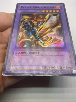 Flame Swordsman LOB-003 The Legend of Blue Eyes White Dragon Unlimited - Image 2