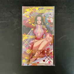 One Piece TCG 2025 Lunar New Year Red Packet Boa Hancock Promo Sealed US SELLER - Image 5