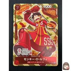 [NM] Monkey D. Luffy ONE PIECE Japan P-080 Bandai Card Games Fest 24-25 15M59 - Image 1