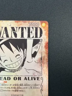 [NM] Monkey D. Luffy ONE PIECE Japanese OP13-118 SEC Carrying on His Will 15M55 - Image 5