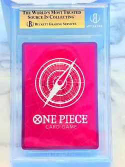 2022 One Piece EUSTASS CAPTAIN KID BGS 9.5 GEM MINT ST02-001 SUPER PRE RELEASE - Image 2