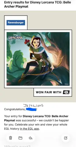 Disney Lorcana TCG: Belle Archer Playmat: Pre-order! - Image 3