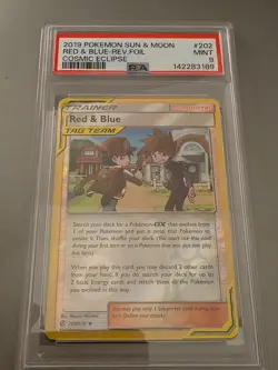 PSA Graded Pokemon Card Auction – Charizard & Red & Blue Trainer! - Image 3