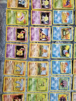 100 Cards Base Set + Fossil + Jungle Lot WOTC 1999 Vintage LP/MP MOstly - Image 3