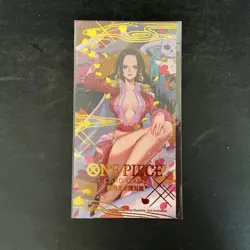 One Piece Card Game 2025 Lunar New Year Red Packet Boa Hancock Promo Sealed US - Image 5