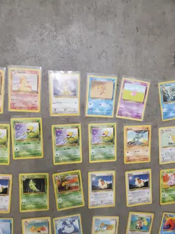 Pokemon WOTC Vintage 100 Cards Jungle Base Set Fossil Mixed Lot Nm To Mp #1 - Image 4