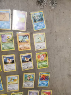 Pokemon WOTC Vintage 100 Cards Jungle Base Set Fossil Mixed Lot Nm To Mp #1 - Image 5