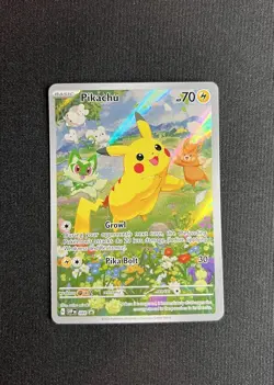 Pikachu - 088 Promo SV: Scarlet & Violet Holo Promo Cards Pokemon TCG LP - Image 1