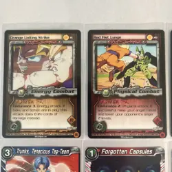 Dragonball Z cards Lot of 14 including Modern and Vintage 2002 TCG - Image 2