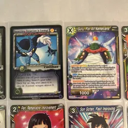 Dragonball Z cards Lot of 14 including Modern and Vintage 2002 TCG - Image 4