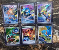 Pokemon 2026 First Partner Illustration Collection Series 1 Promos Set 6 Cards - Image 1