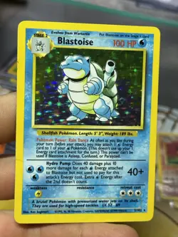 Blastoise 2/102 Base Set 1999 Venusaur 15/102 Holo Vintage Pokemon Card Lot WOTC - Image 3