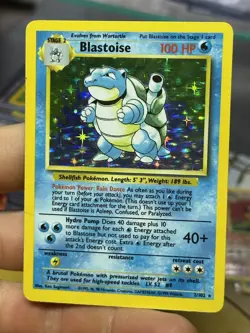 Blastoise 2/102 Base Set 1999 Venusaur 15/102 Holo Vintage Pokemon Card Lot WOTC - Image 4