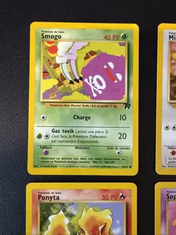 French Team Rocket Pokemon 4-Card Lot WOTC 2000- LP - Image 2