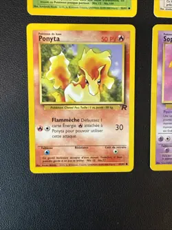 French Team Rocket Pokemon 4-Card Lot WOTC 2000- LP - Image 5