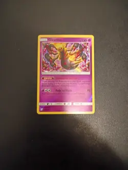 Pokemon Giratina Holo Rare TCG Card 86/236 Sun&Moon Unified Minds - Image 1