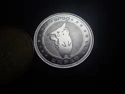 Pokemon Card Meiji Promo Metal Battle Coin Silver x2 Pikachu & Gold Pichu #6312 - Image 5