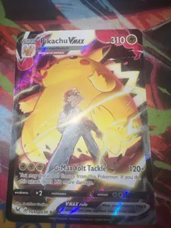 Pikachu VMAX TG17/TG30 Lost Origin Trainer Gallery Pokemon Trading Card TCG A - Image 1