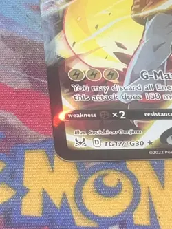 Pikachu VMAX TG17/TG30 Lost Origin Trainer Gallery Pokemon Trading Card TCG A - Image 3