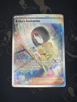 Erika's Invitation 203/165 - 151 - Pokemon Card - Image 1