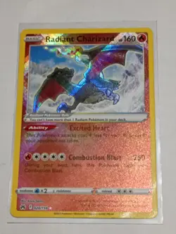 Radiant Charizard Crown Zenith Card 020/159 NM Condition - Image 1