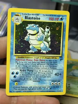 Blastoise 2/130 Base Set 2 2000 Venusaur 18/130 Holo Vintage Pokemon Card WOTC - Image 3