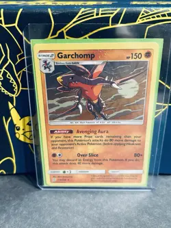 Garchomp 114/236 Sm-Unified Minds Holo Rare Pokemon Card NM - Image 1