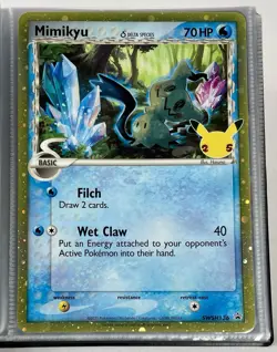 Pokemon TGC 25th Anniversary Collector's Binder + 4 Jumbo Card Lot NM-MINT - Image 3