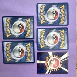 Pokemon Cards Holo’s M Steelix EX, Flareon GX, Dragonair,Tentacruel and Golduck - Image 2