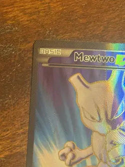 Pokemon Mewtwo-EX TCG Full Art Holo Card Breakthrough 157/162 NM - Image 2