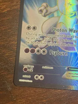 Pokemon Mewtwo-EX TCG Full Art Holo Card Breakthrough 157/162 NM - Image 5