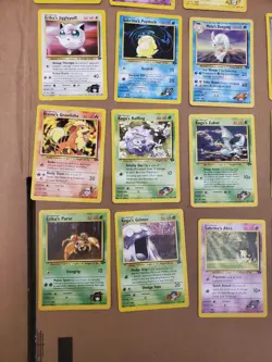 19 cards Gym Heroes/Challenge Card Lot LP/MP Condition Vintage Pokemon Lot - Image 2