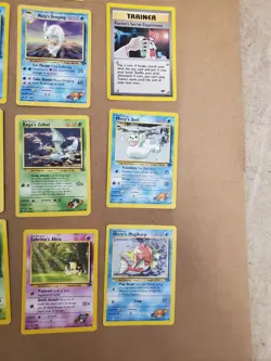 19 cards Gym Heroes/Challenge Card Lot LP/MP Condition Vintage Pokemon Lot - Image 3