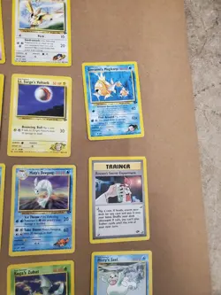 19 cards Gym Heroes/Challenge Card Lot LP/MP Condition Vintage Pokemon Lot - Image 5