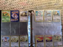 Pokemon Cards Vintage Lot Of 350 from the 1990s and early 2000s And Binder - Image 2