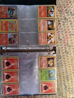 Pokemon Cards Vintage Lot Of 350 from the 1990s and early 2000s And Binder - Image 5