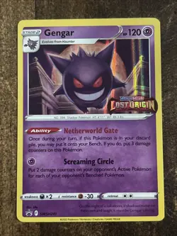 Gengar - (Prerelease) SWSH241 SWSH: Sword & Shield Promo Cards Holo - Image 1