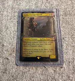 Lotho, Corrupt Shirriff [664] - Showcase Scrolls - Foil - Near Mint - MTG - LoTR - Image 1
