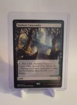 NM Verdant Catacombs Zendikar Rising Expeditions Mythic Land #008/030 [Regular] - Image 1