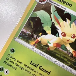 Pokemon TCG Leafeon Sword & Shield SWSH191 Holo Promo - Image 2