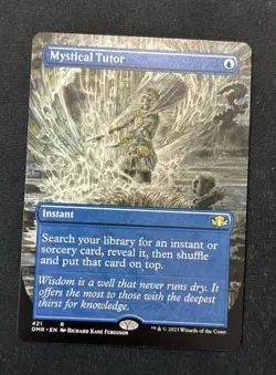MTG - Mystical Tutor (Borderless) - Dominaria Remastered - #421 - Normal - Image 1
