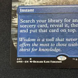 MTG - Mystical Tutor (Borderless) - Dominaria Remastered - #421 - Normal - Image 4