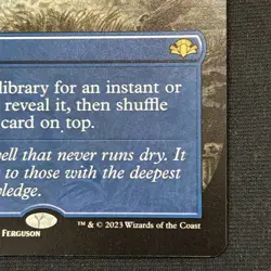 MTG - Mystical Tutor (Borderless) - Dominaria Remastered - #421 - Normal - Image 5