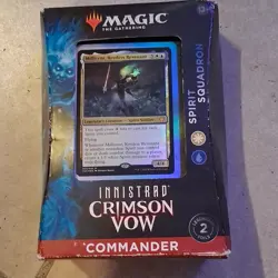 Magic: The Gathering Innistrad Crimson Vow Spirit Squadron Deck Millicent 100 C… - Image 1