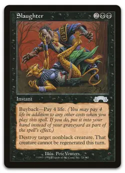 Slaughter #74 (LP) Exodus EXO Magic MTG - Image 1