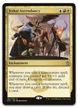 Jeskai Ascendancy #180 (NM) Khans of Tarkir KTK Magic MTG - Image 1