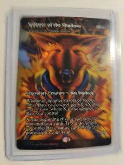 Foil Splinter of the Shadows - Ashcoat of the Shadow Swarm (Borderless) TMNT - Image 3