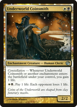 Underworld Coinsmith #157 (MP) Journey Into Nyx JOU Magic MTG - Image 1