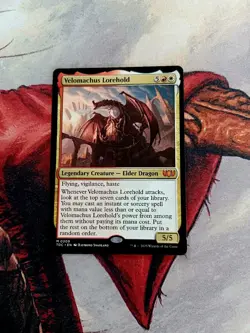 MTG Velomachus Lorehold Commander Tarkir Dragonstorm NM English - Image 1