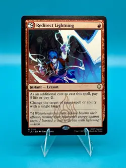 MTG WOTC 2025 Redirect Lighting Rare 0151 Avatar The Last Airbender NM - Image 1
